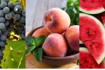 Цены на виноград, персики и арбузы