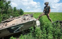 Розбита бронетехніка Росії в Україні