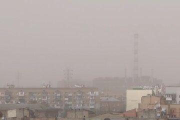 Киев, загрязнение воздуха, дым