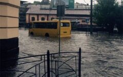 маршрутка затопление