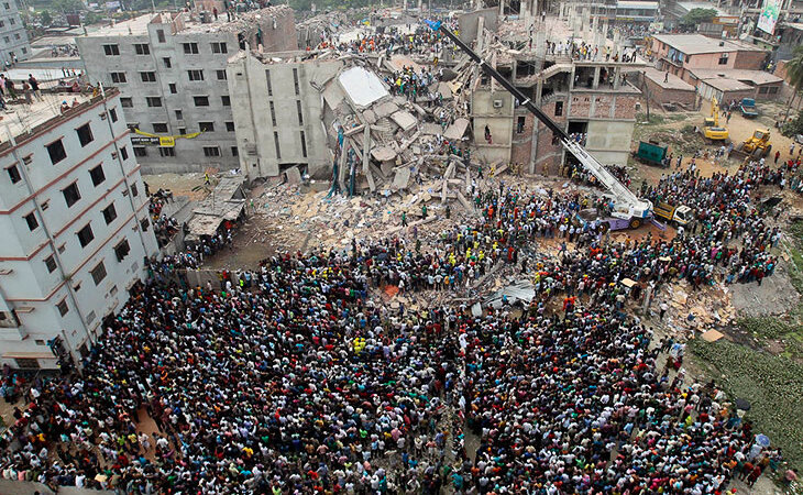 Число жертв землетрясения в Бангладеш растет