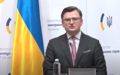 Дмитрий Кулеба, Анналена Бербок, Нормандский саммит, россия, украина, германия, франция