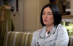 Анастасия Приходько, шикарный образ, новогодняя песня