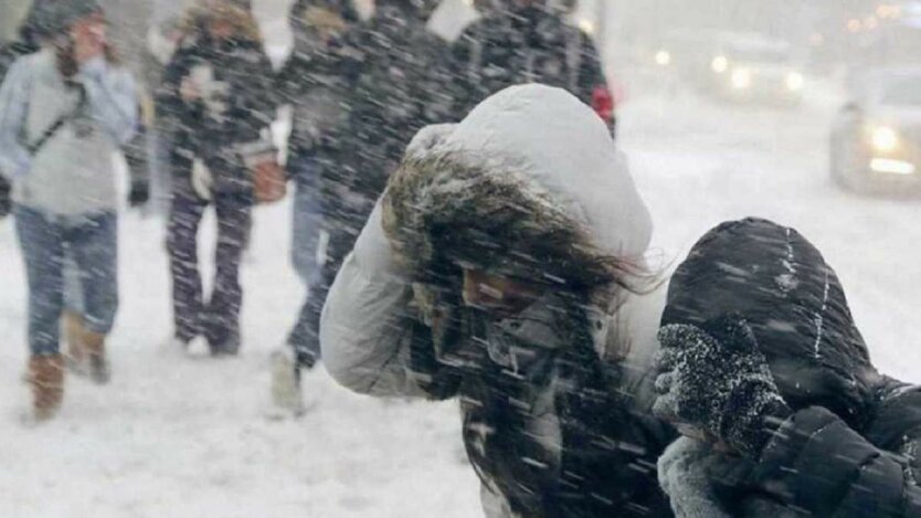 Погода в Украине в декабре, прогноз погоды, сильный снегопад