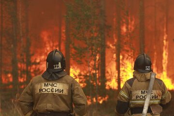 Пожары в РФ