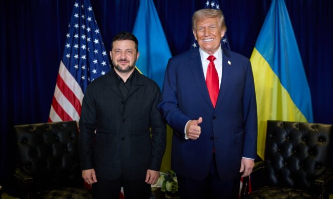 Владимир Зеленский и Дональд Трамп