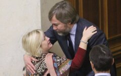Геращенко со своим "непримиримым врагом" Новинским, реалии украинской политики