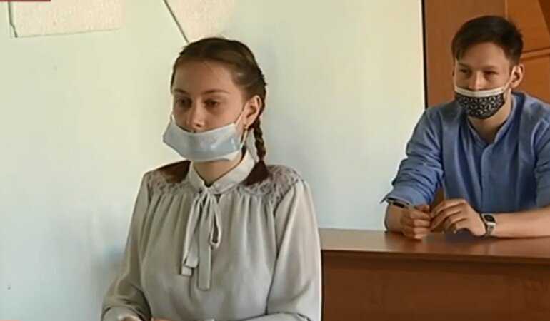 Школьники, средства защиты, коронавирус