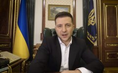Владимир Зеленский, закрытие каналов Медведчука, видеообращение