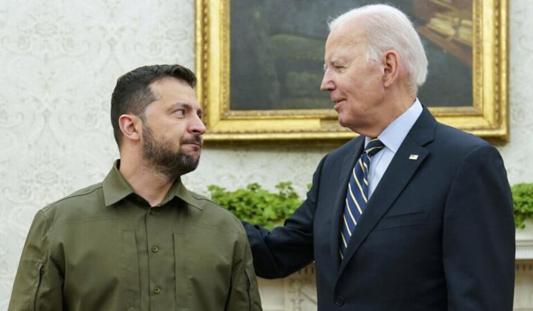Володимир Зеленський та Джо Байден