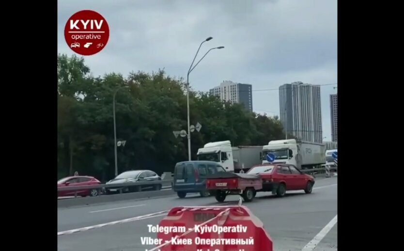ДТП в Киеве, Окружная дорога, Жуляны