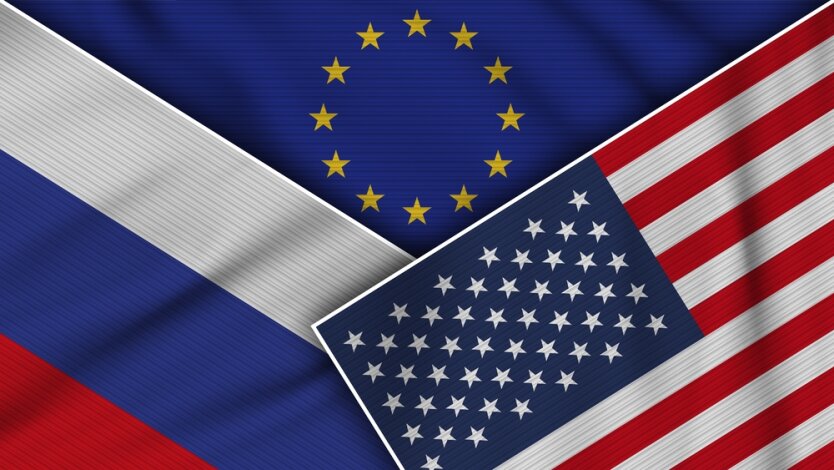 Россия, США, Европейский союз