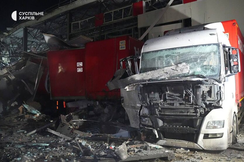 Удар по терминалу "Новой почты"