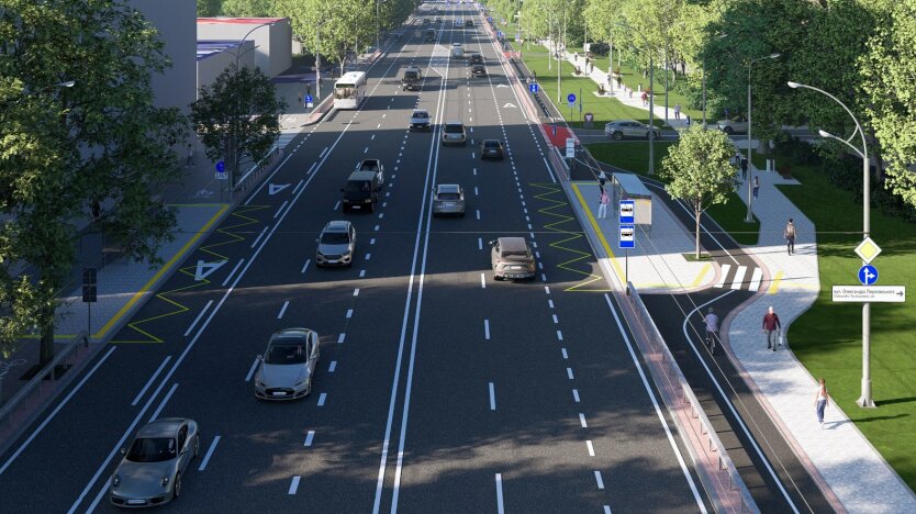 У Києві оновлять проспект Лобановського