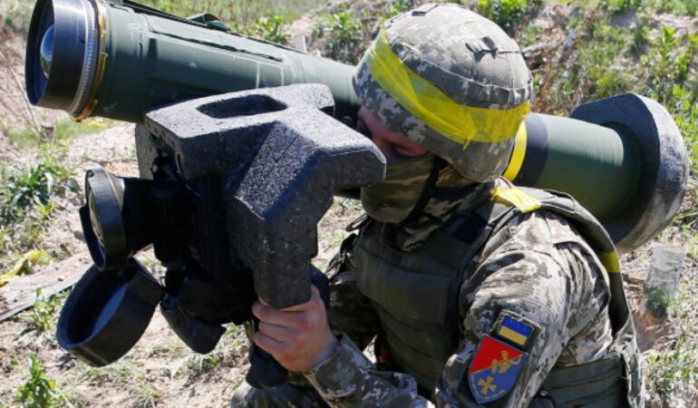 ПТРК Javelin в украинской армии