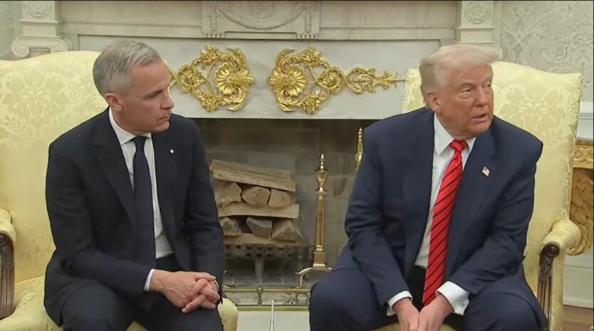 Марк Карні та Дональд Трамп