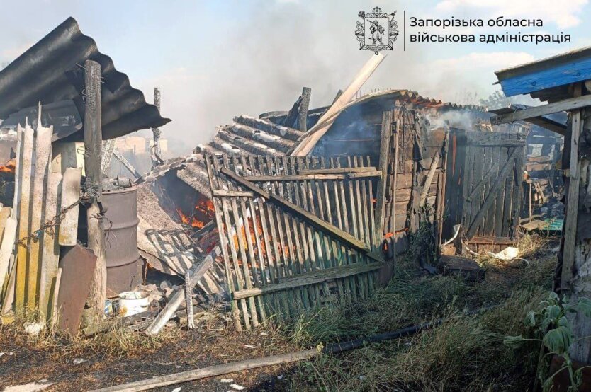 Удар по Запоріжжю