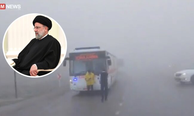 В Ірані шукають президента Раїсі після аварії вертольота
