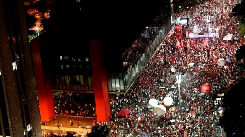 протесты в Бразилии