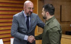 Владимир Зеленский и Шарль Мишель