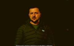 Владимир Зеленский возле ОП