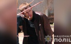 Появилось видео расстрела "полтавского террориста"