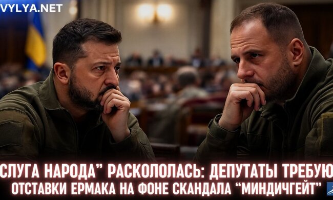 Раскол фракции "Слуга народа" в Верховной Раде из-за Андрея Ермака