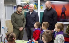 Владимир Зеленский в "метрошколе" Харькова"