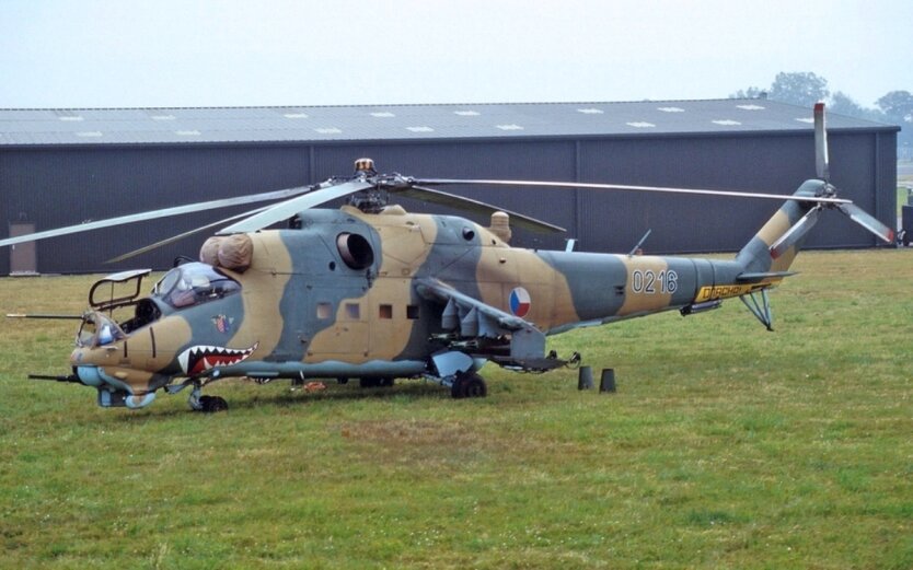 Вертолет Ми-24. Чехия