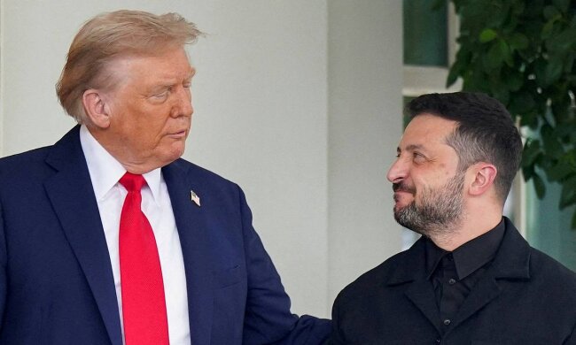 Дональд Трамп та Володимир Зеленський