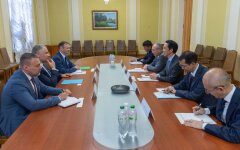 Встреча с японской делегацией в ОП