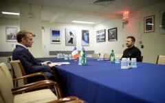Владимир Зеленский и Эмманюель Макрон