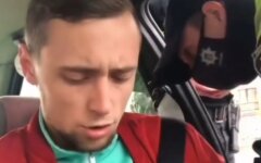 Полицейские, водитель