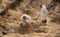 Масове поховання в Ізюмі, жертви російської окупації
