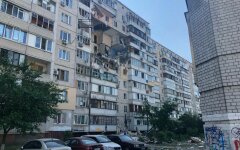 Взрыв в Киеве, взрыв жилого дома
