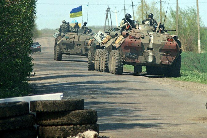 украинская армия под Славянском3
