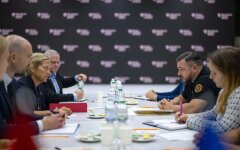 Олександр Козенко і Генрієтта Холлберг Тюгесен