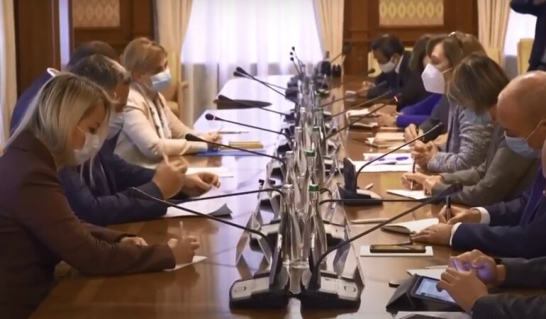 Заседание ТКГ по Донбассу