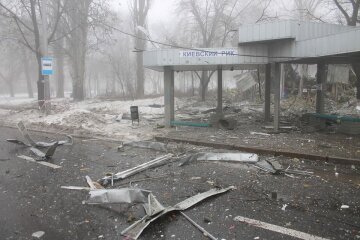 остановка в Донецке