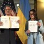 Юлія Свириденко та Скотт Бессент