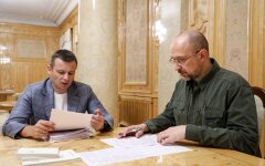 Денис Шмигаль та Сергій Марченко у Кабміні
