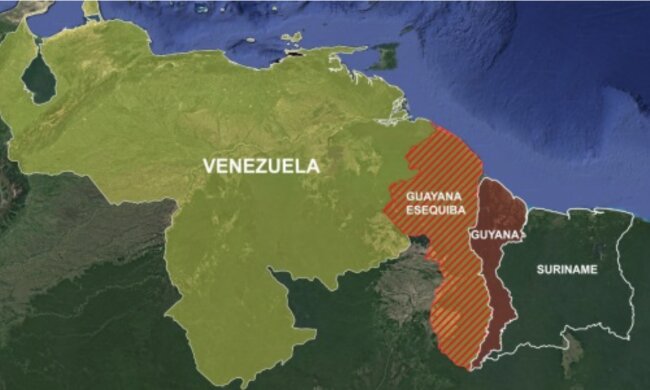 Територіальний конфлікт між Венесуелою та Гайяною