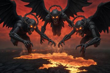 Три черных ангела Украины