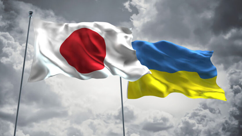 Япония - Украина, вторжение России в Украину, помощь ВСУ