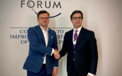 Дмитрий Кулеба и Стево Пендаровский
