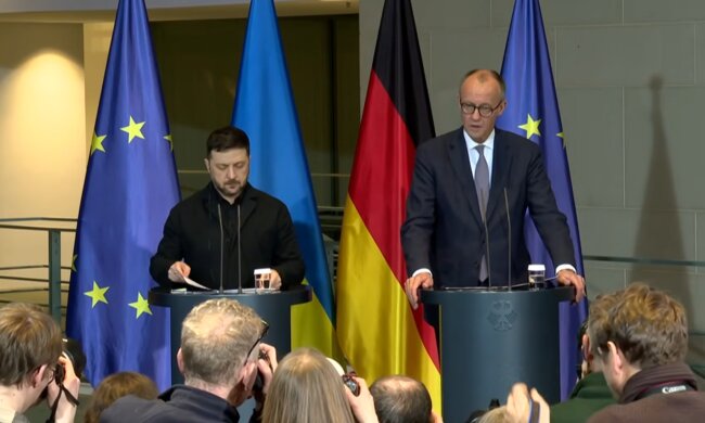 Владимир Зеленский и Фридрих Мерц