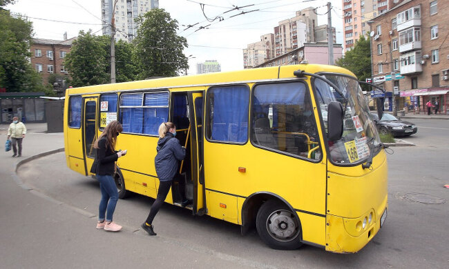 Проезд в маршрутках Киева