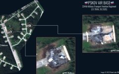 Уничтоженные Ил-76 в Пскове
