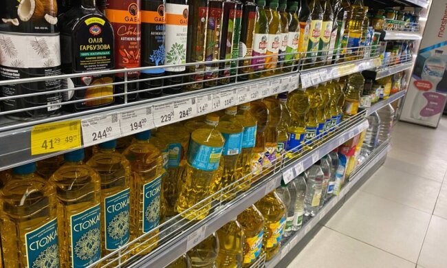 Цены на подсолнечное масло в Украине