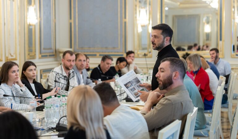 Володимир Зеленський / Фото: Телеграм президента